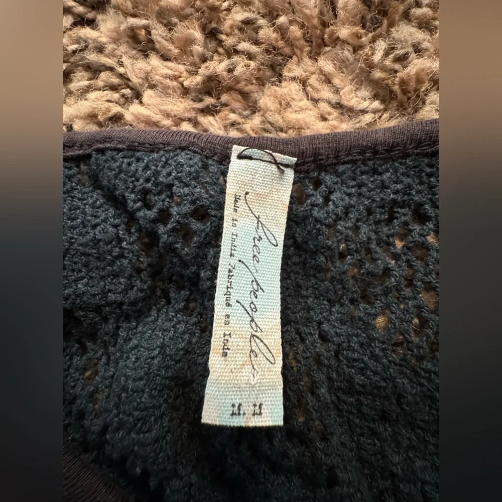 Free People Sahara Wrapped Crochet Beaded Tank Top - Picture 10 of 10